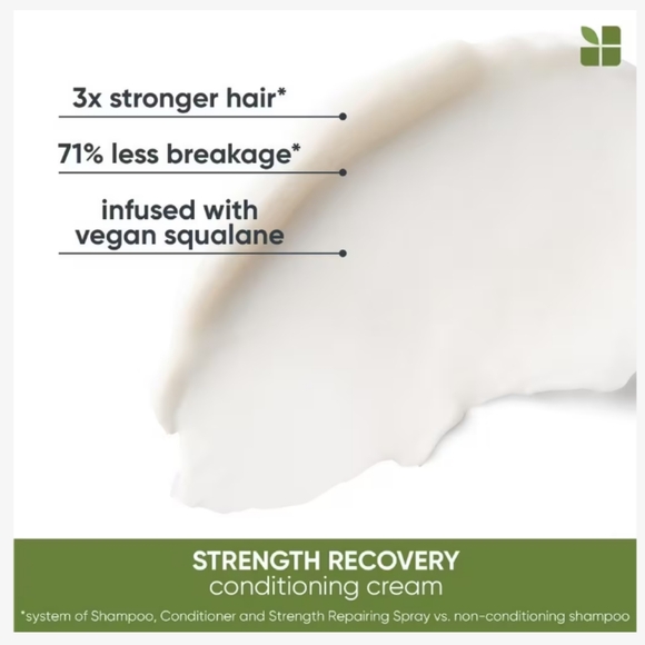NEW Biolage Strength Recovery Conditioning Cream, 9.5 fl oz - Picture 2 of 4